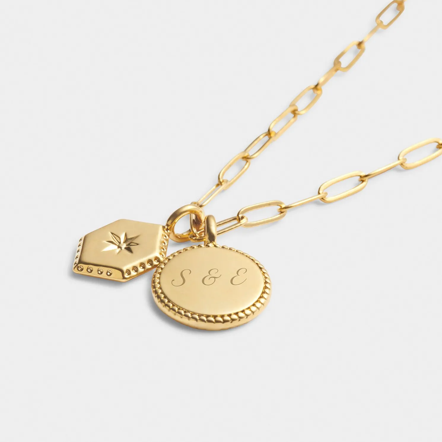 Soul Sister' Waterproof Gold Charm Necklace