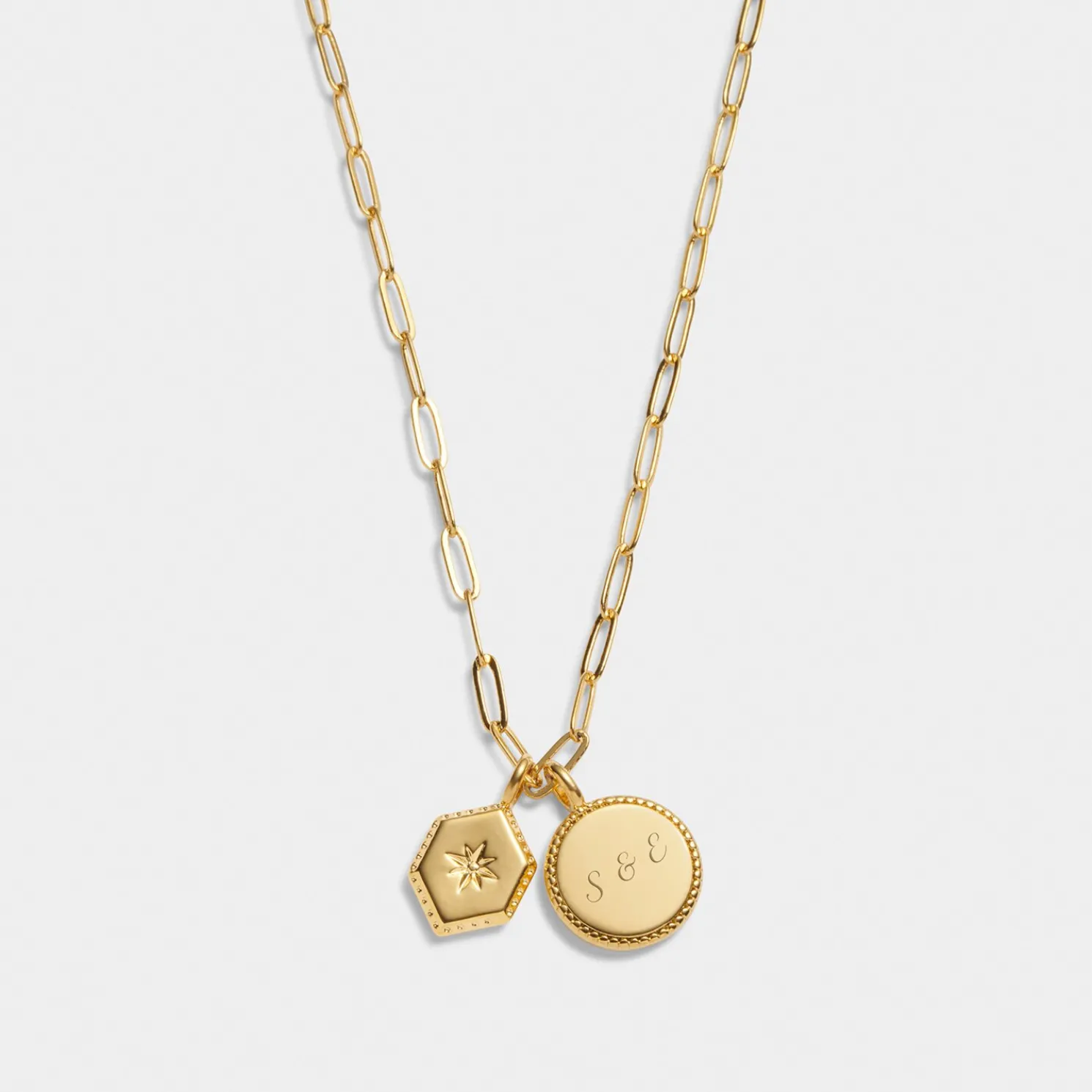 Soul Sister' Waterproof Gold Charm Necklace