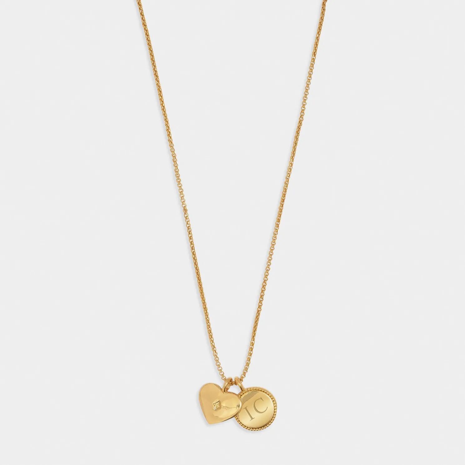 21st Birthday' Waterproof Gold Sentiment Necklace