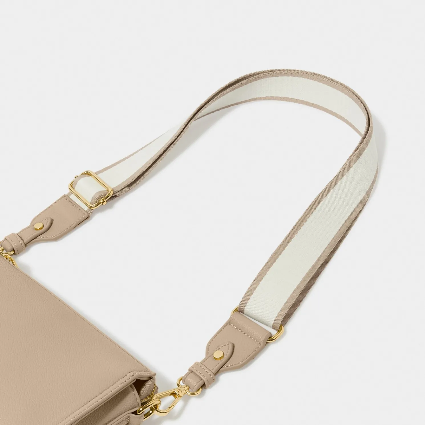 Stripe Canvas Bag Strap