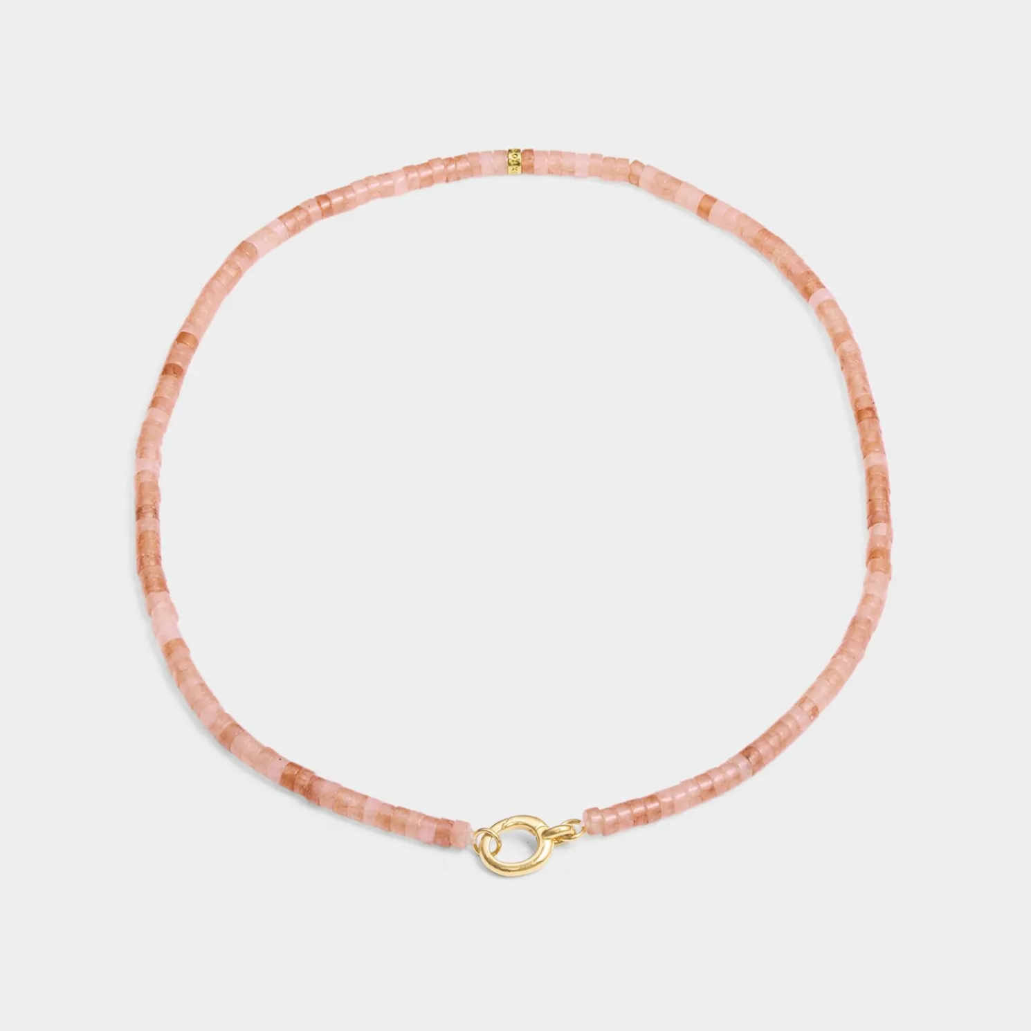 Sunset Glow Waterproof Gold Choker