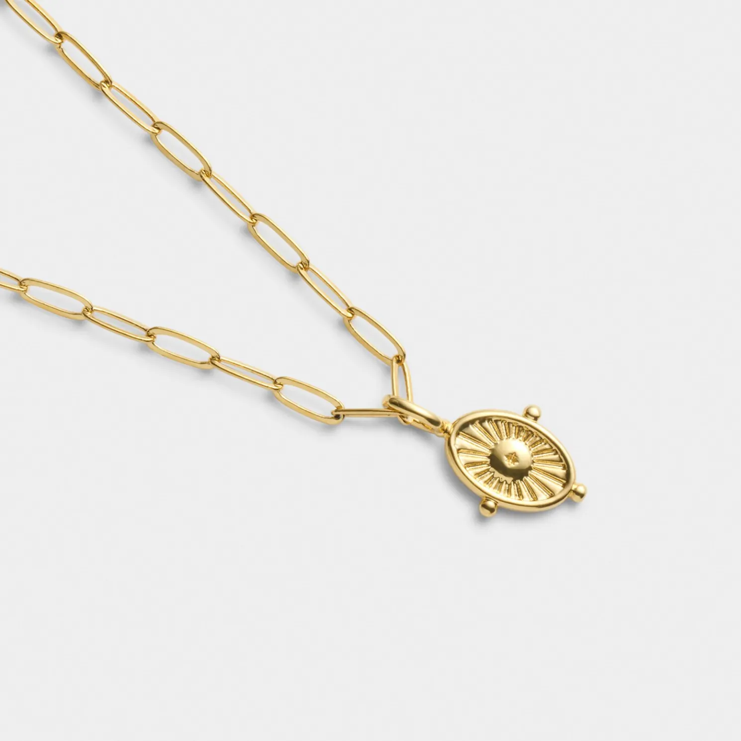 Talis Waterproof Gold Charm Necklace