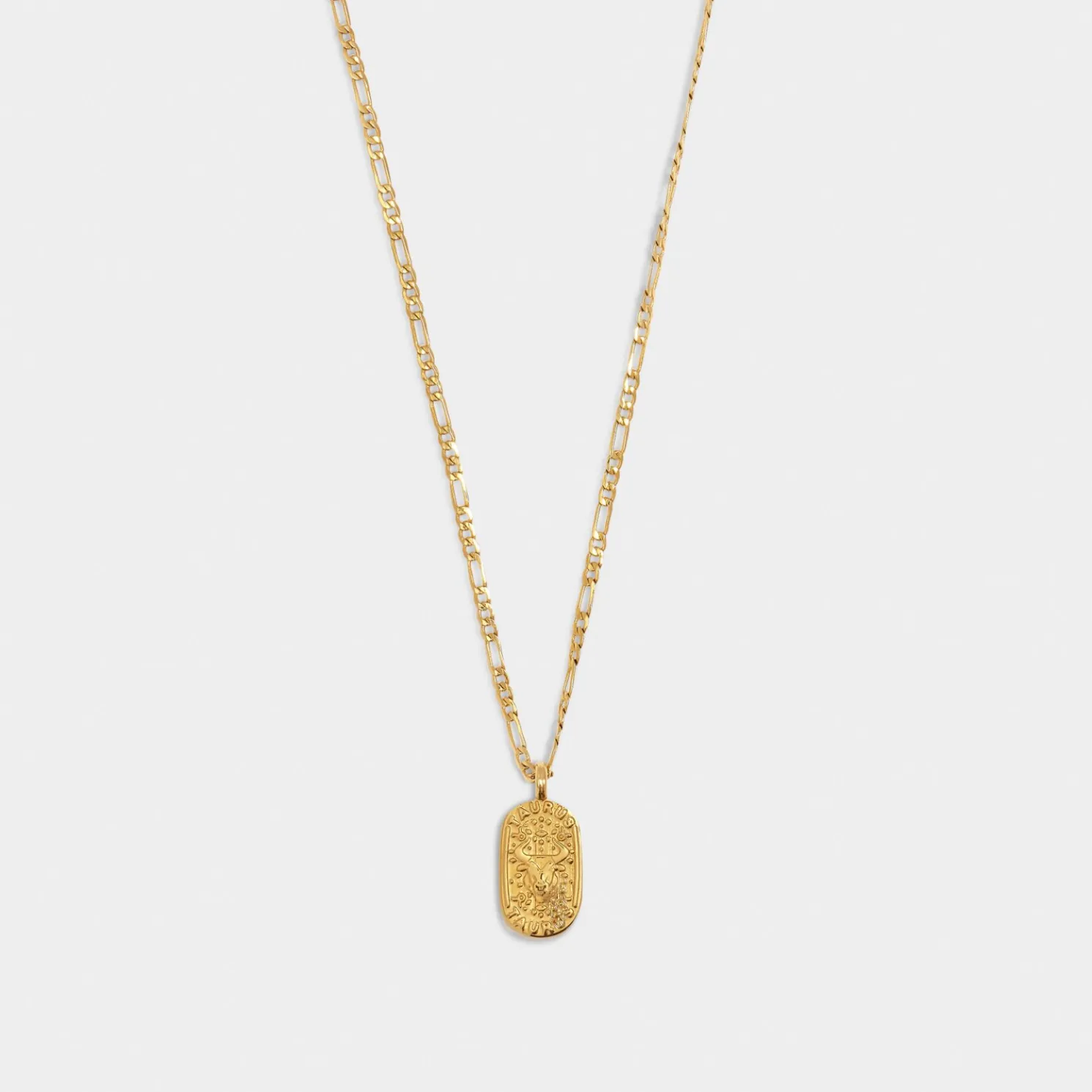 Taurus' Waterproof Gold Zodiac Necklace