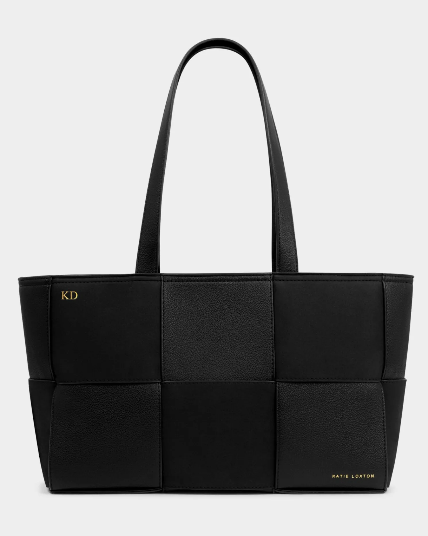 Taya Hand Woven Suedette Tote Bag
