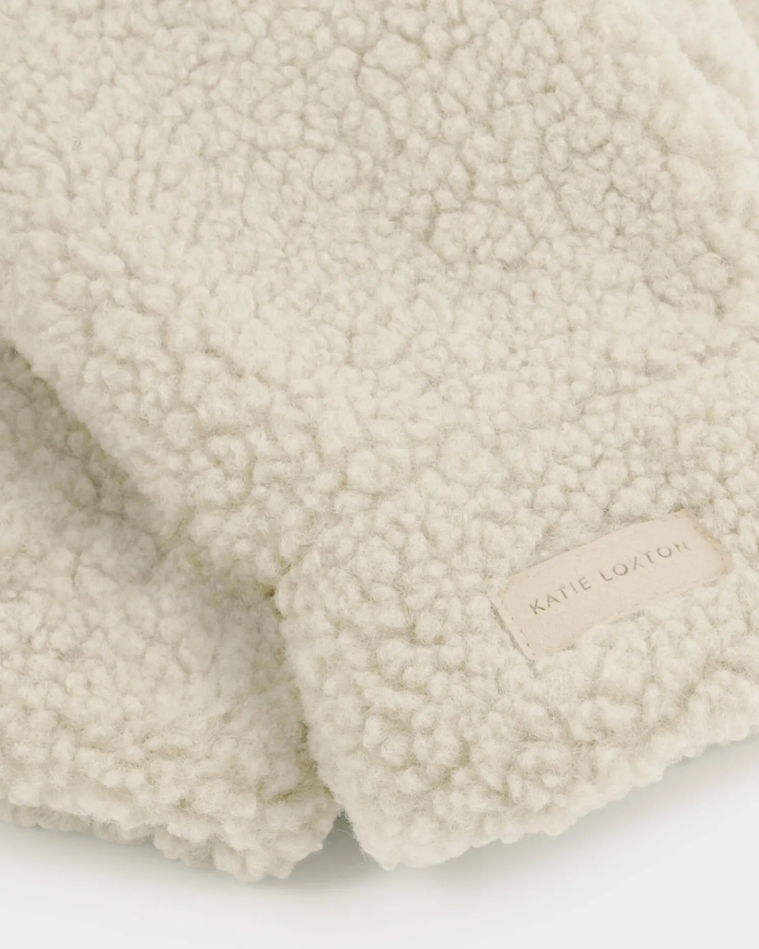 Teddy Mittens with Cord