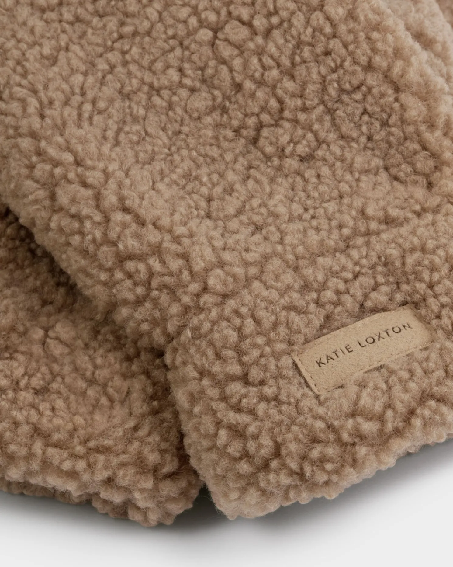 Teddy Mittens with Cord