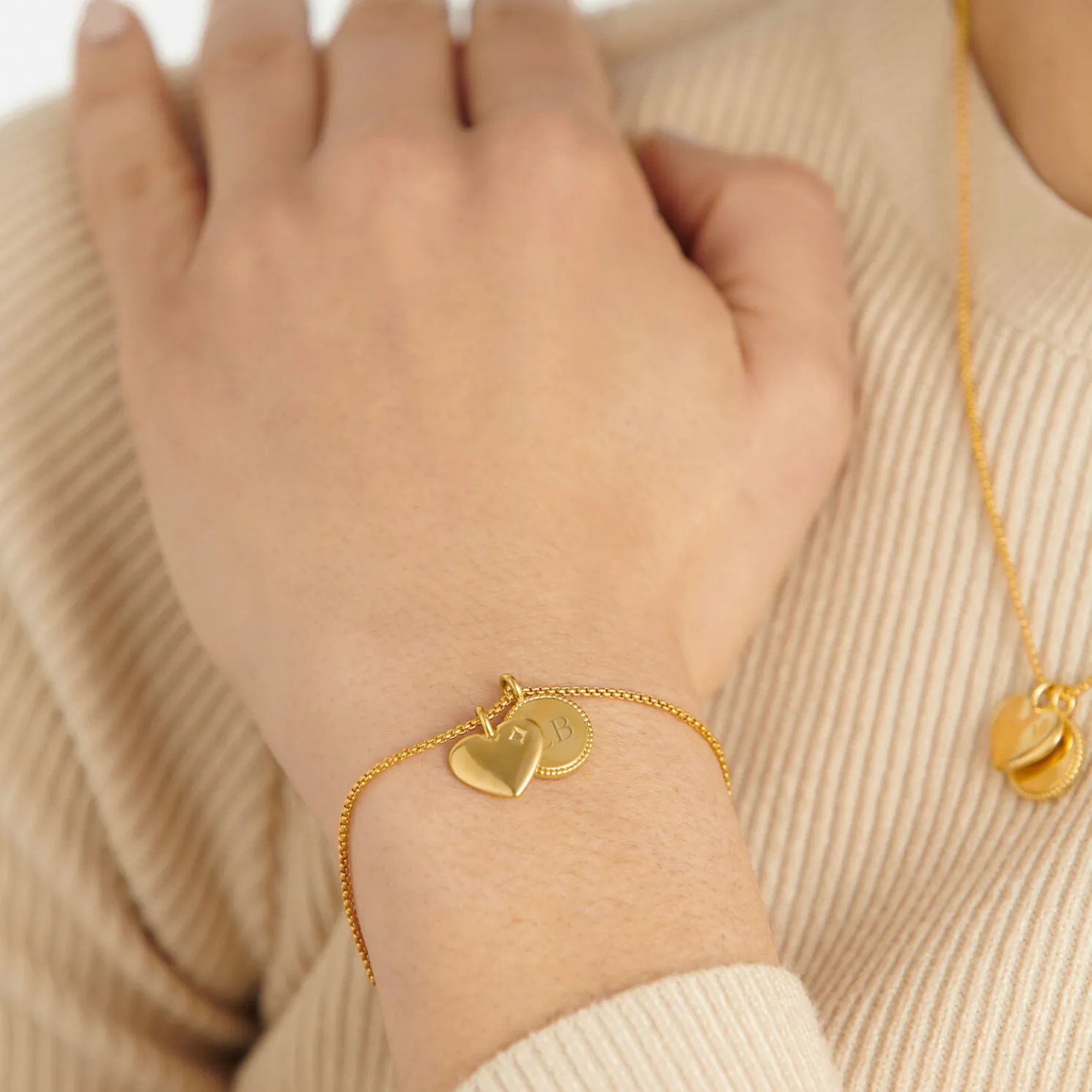 18th Birthday' Waterproof Gold Sentiment Bracelet