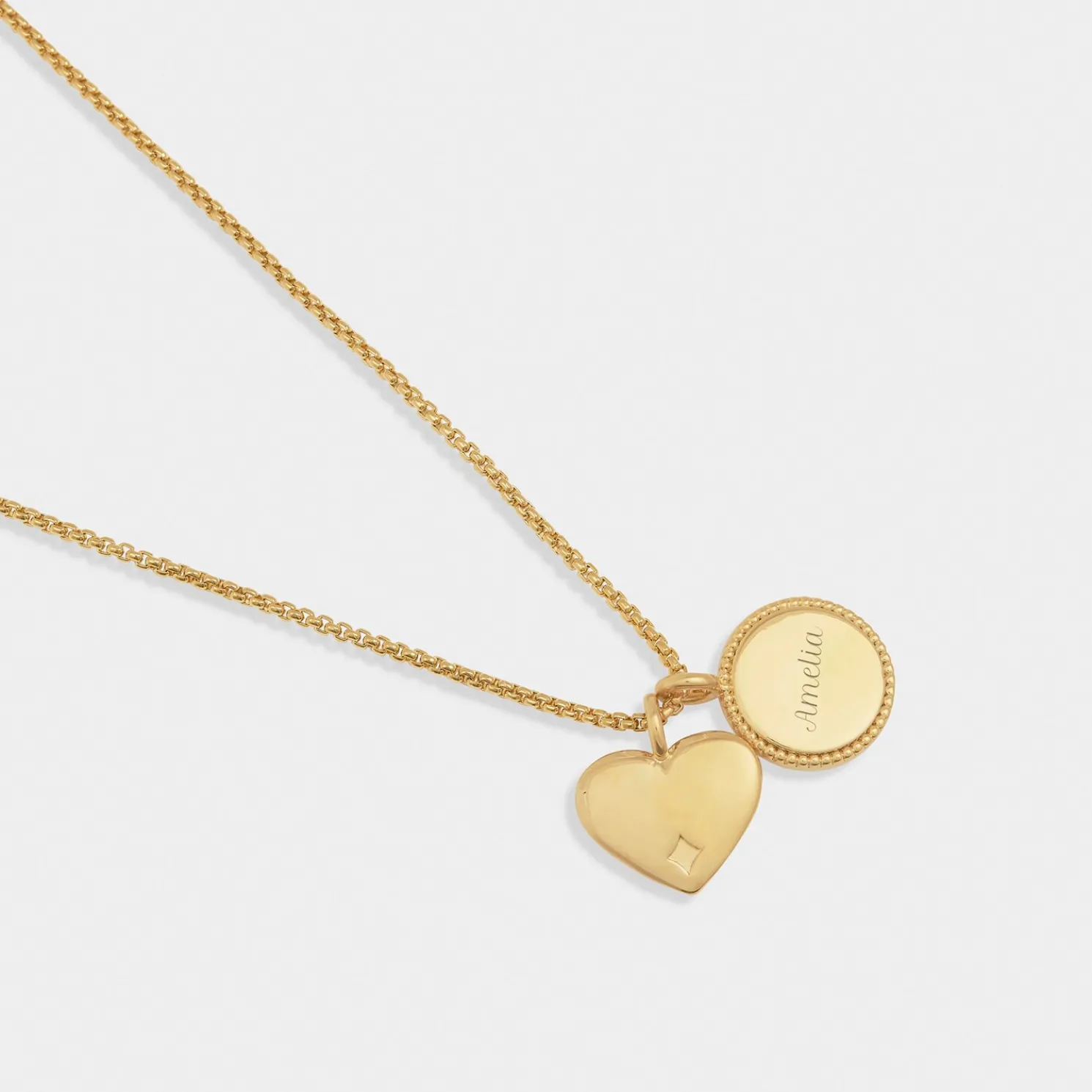 30th Birthday' Waterproof Gold Sentiment Necklace