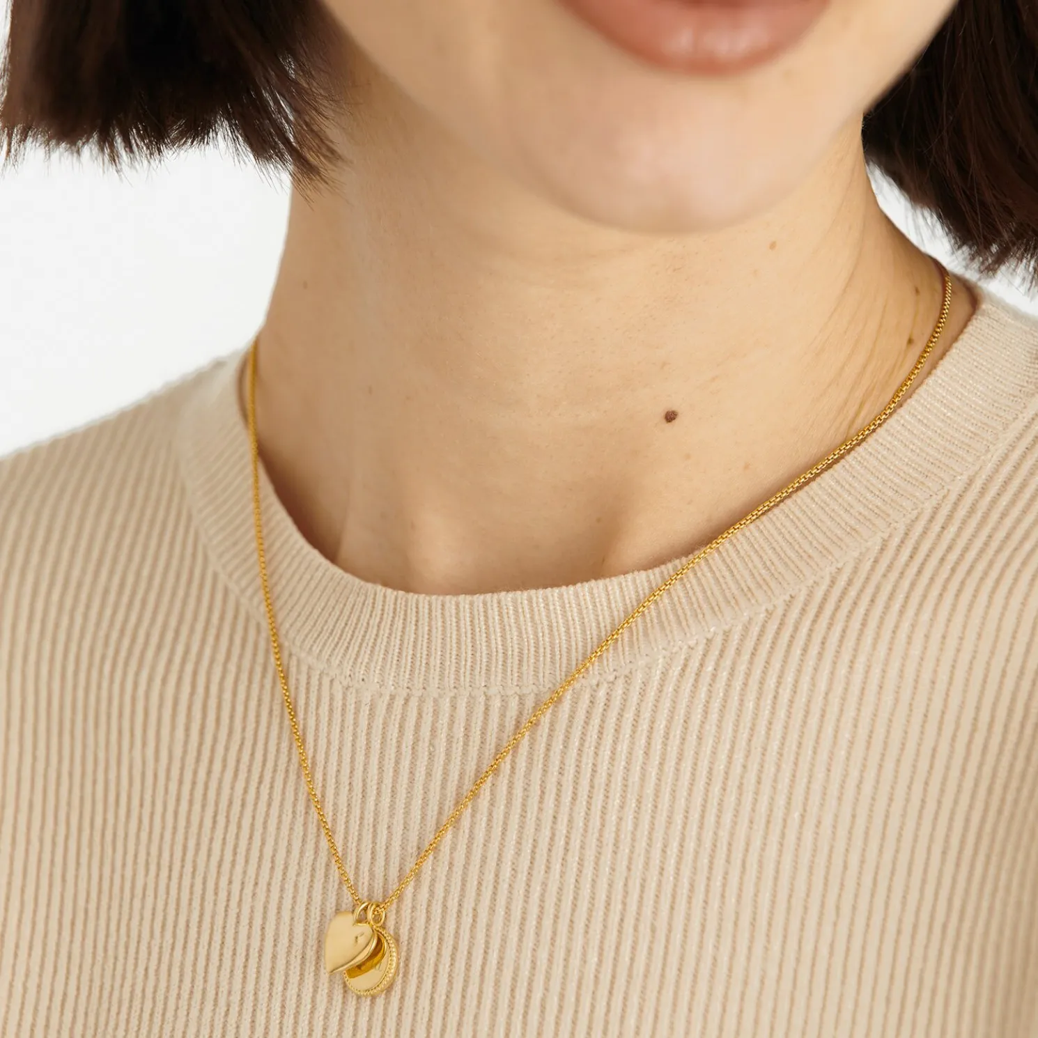 18th Birthday' Waterproof Gold Sentiment Necklace