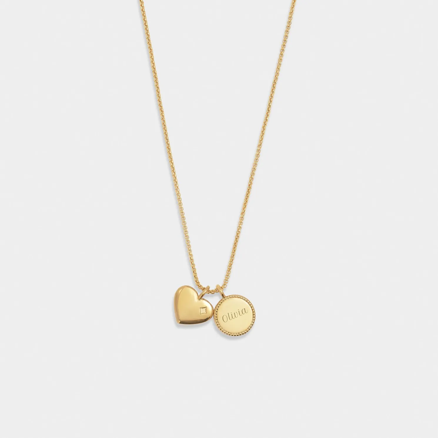 18th Birthday' Waterproof Gold Sentiment Necklace