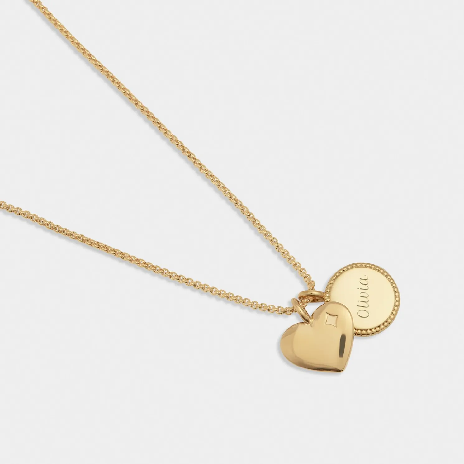 18th Birthday' Waterproof Gold Sentiment Necklace