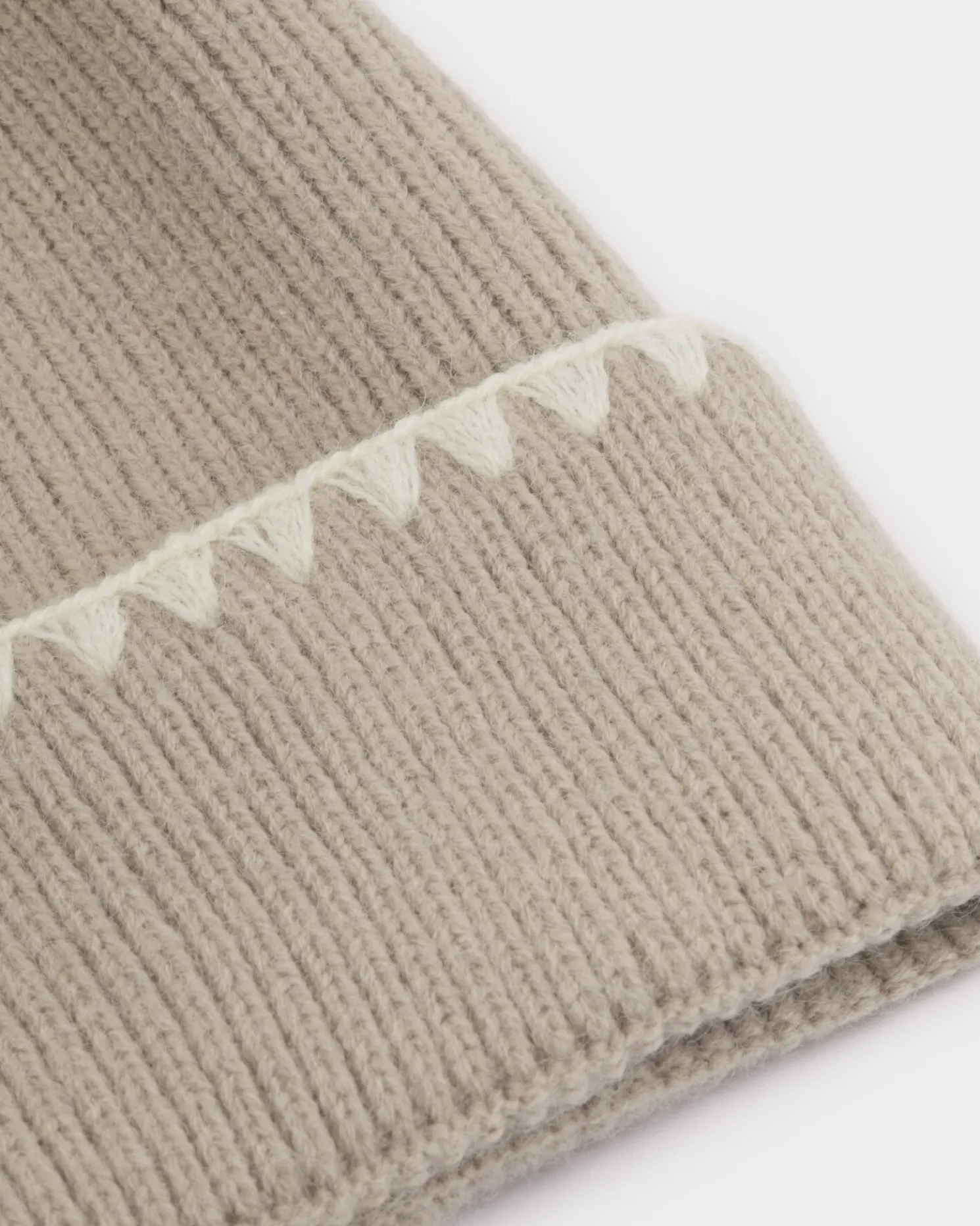 Whipstitch Knitted Hat