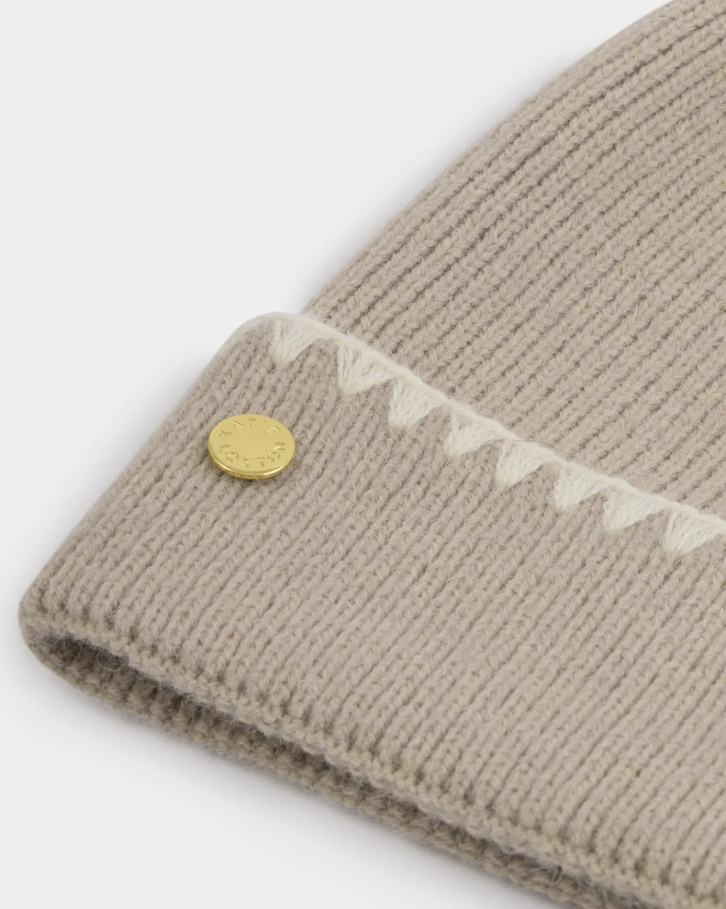 Whipstitch Knitted Hat