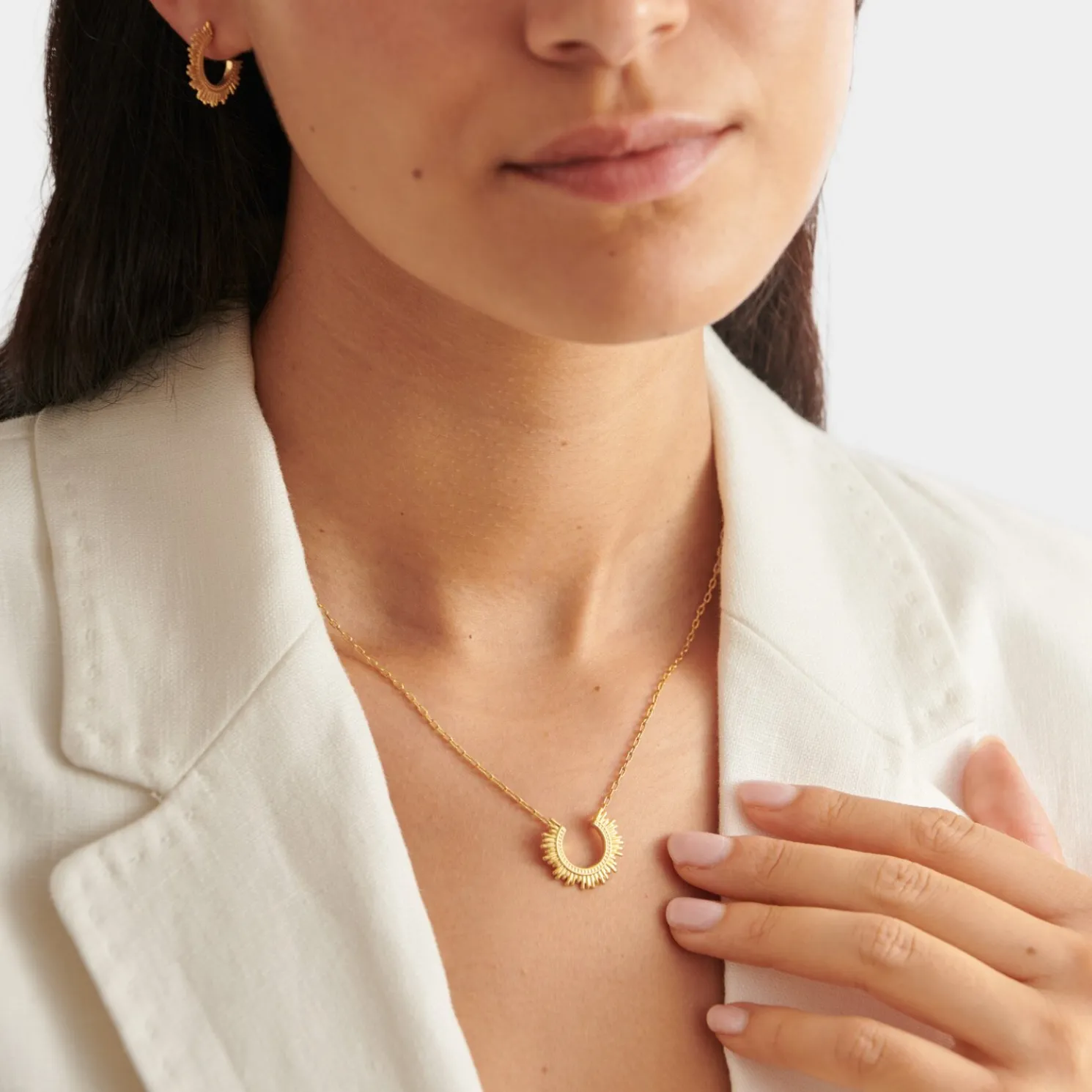 You Shine' Waterproof Gold Charm Necklace