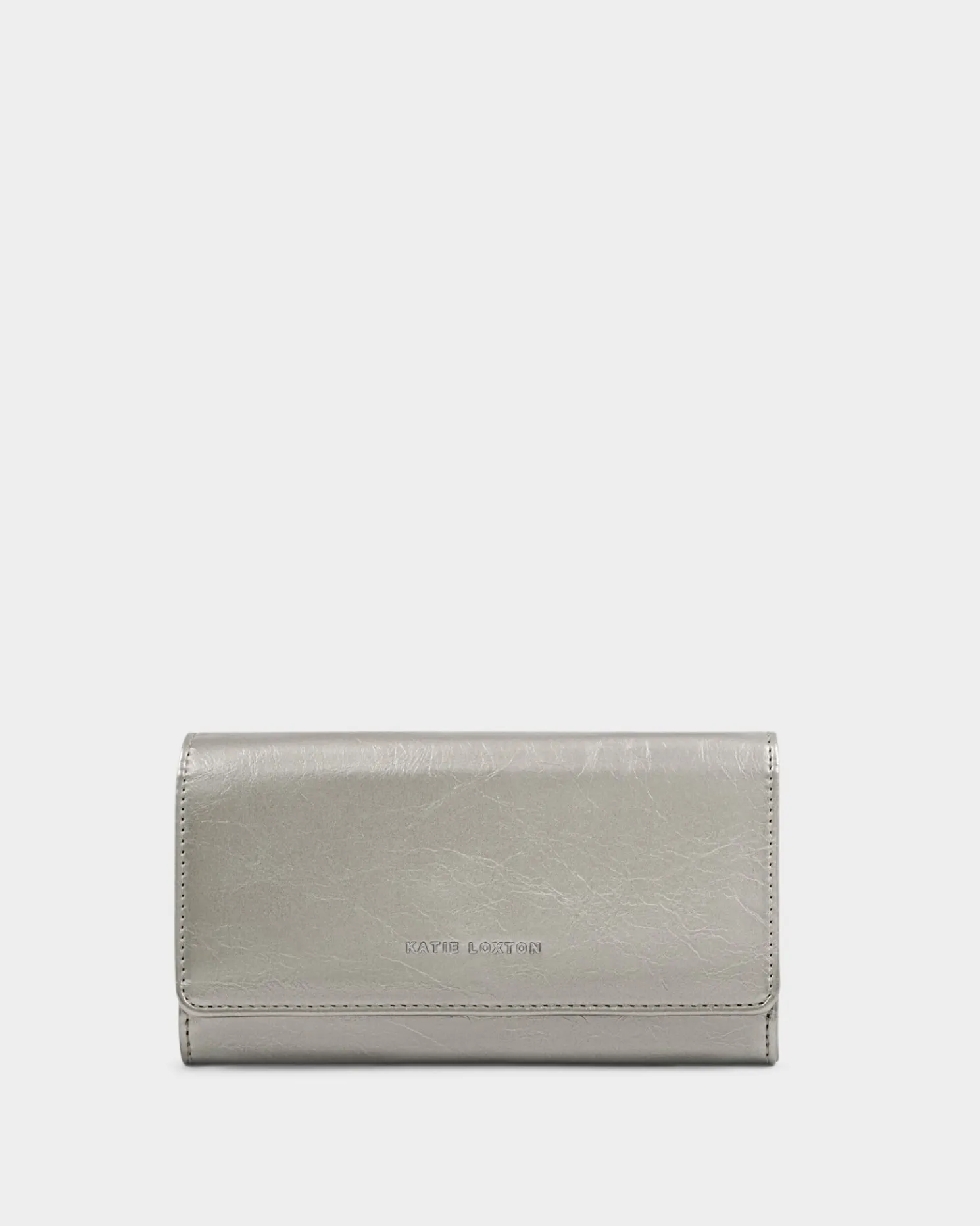 Zea Patent Crackle Crossbody Purse