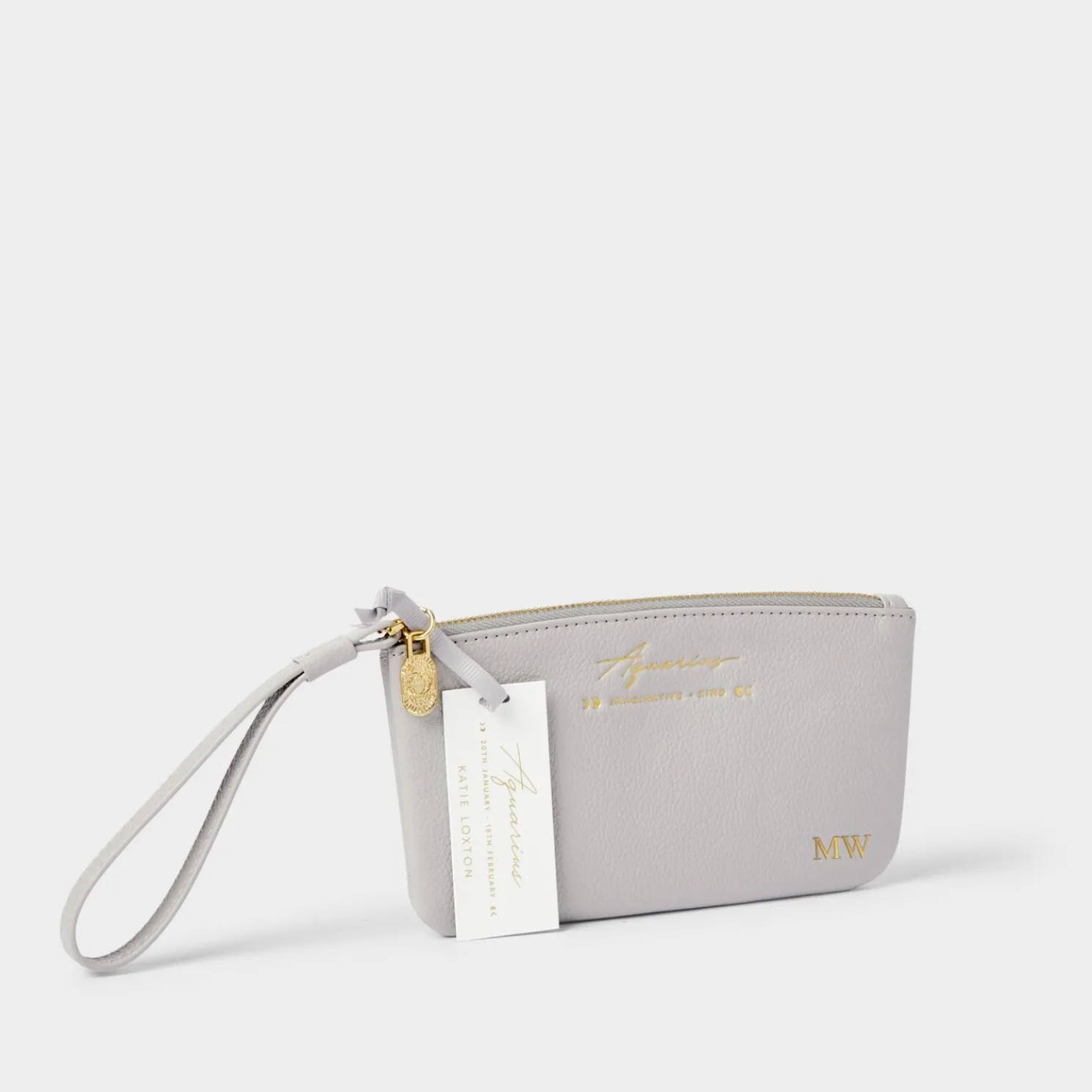 Zodiac Wristlet Pouch 'Aquarius'