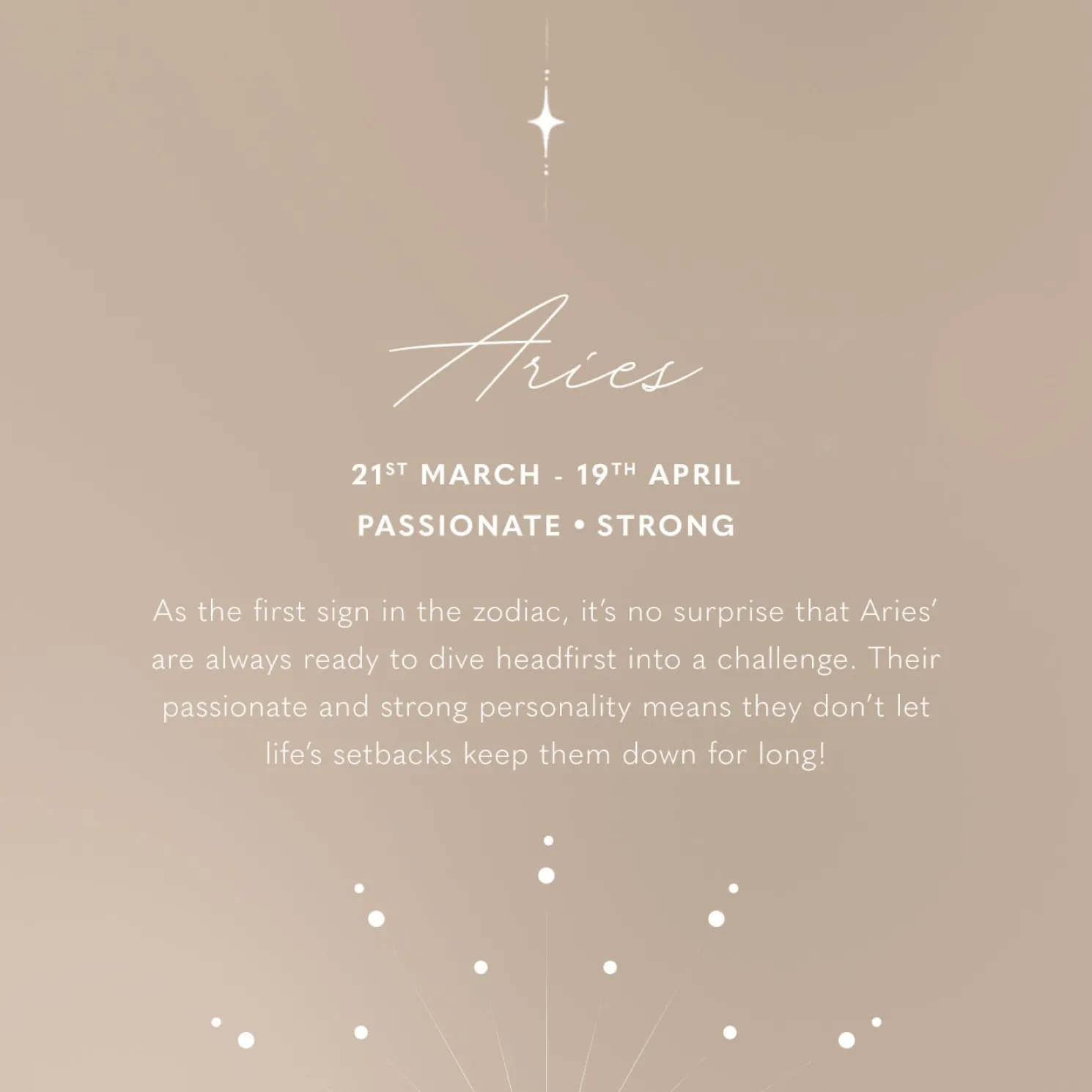 Zodiac Wristlet Pouch 'Aries'